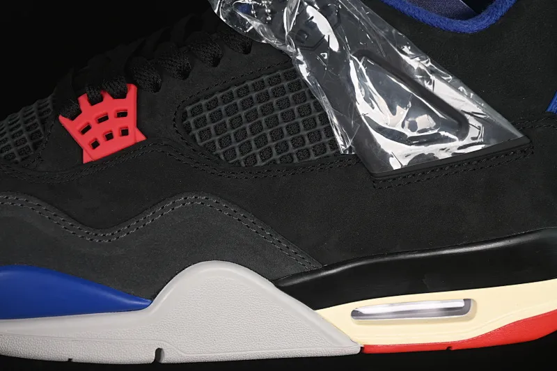 All categories Air Jordan Jordan series basketball shoes Air Jordan 4 OG version Air Jordan 4 Retro "Lase" AJ4 Joe 4 black gray blue color FV5029-003
